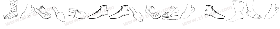 Renaissance Shoes字体转换